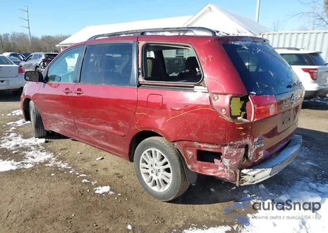 2008 Toyota Sienna Le z USA, uszkodzony, nr VIN 5TDZK23C08S177742